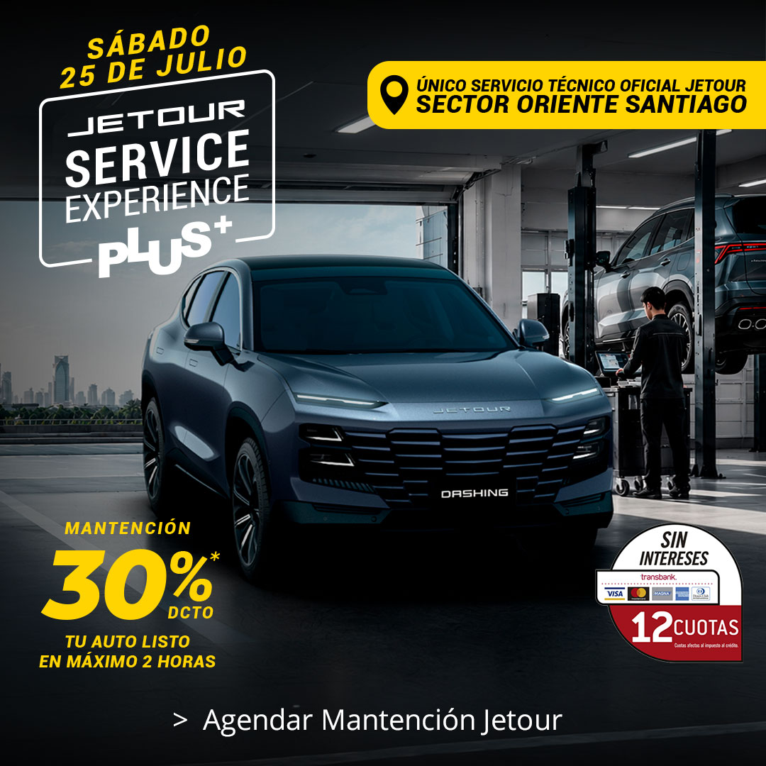 Jetour Service experience plus